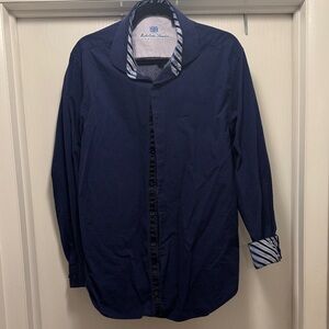 Michelsons London Large Dark Blue Shirt